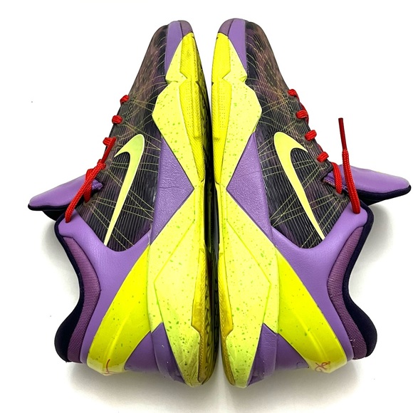 Nike Zoom Kobe 7 VII GS 7Y Christmas Cheetah Purple 505399-500 Women’s Size 8.5 - Picture 12 of 16